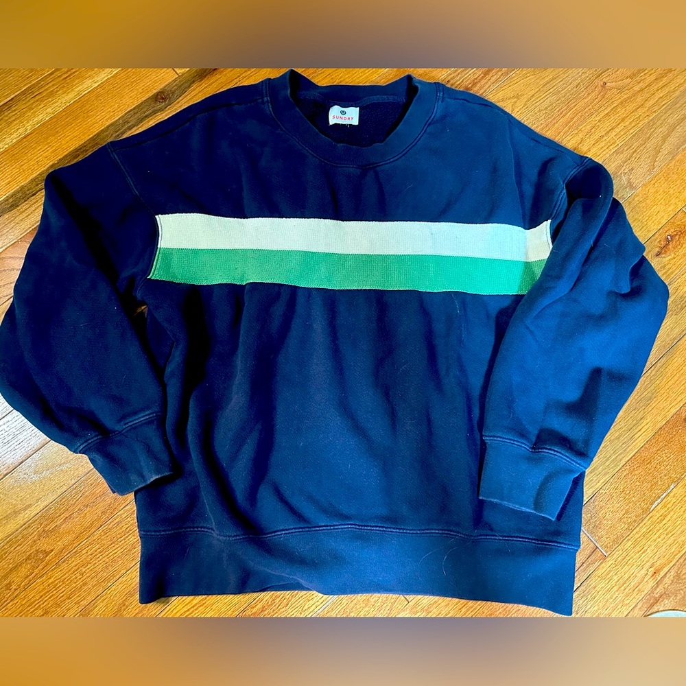 Sundry Blue Sweatshirt